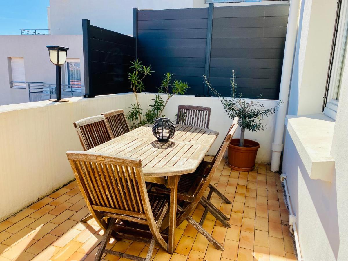 Апартаменти "Le Jardin" Superbe T2 Parking, Clim & Terrasse ! Сет Екстер'єр фото